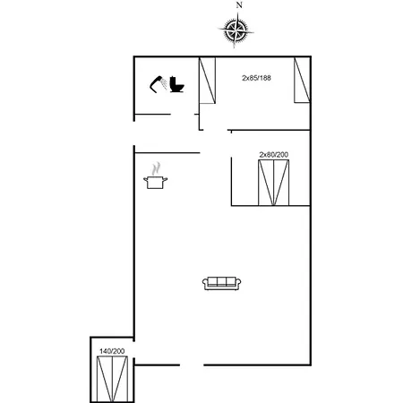 Filippa - 900m From The Sea In Lolland- Falster And Mon By Interhome Holiday home *